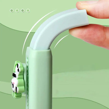 Push pull eraser Cartoon Panda  Sliding Retractable Pencil Erasers Cute Writing Painting Drawing Clean Tool for Kids