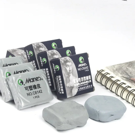 1pcs Soft Plasticity Erasers Kneaded Rubber for Blending Highlighting Shading Smooth Sketching Drawing Tools for Artists Student