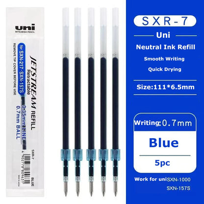 New Uni Jetstream Ballpoint Pen Lite Touch Ink Anti-slip Ultra Smooth Quiet Writing Gel Pens Limited Quality Japanese Stationery
