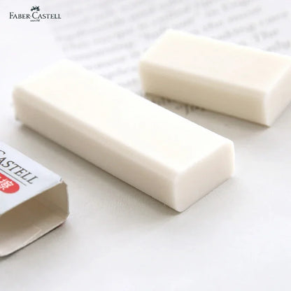 Faber Castell Pencil Eraser Strong Wipe Super Clean Dust Free Rubber for Drawing/Sketch Painting Erasers Art Stationery Supplies