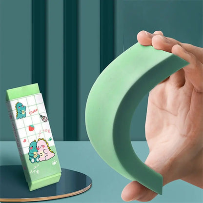 Cartoon Huge Eraser Super Large Block Pencil Eraser Without Leaving Marks Astronauts/Dinosaur Student Art Painting Rubber Eraser