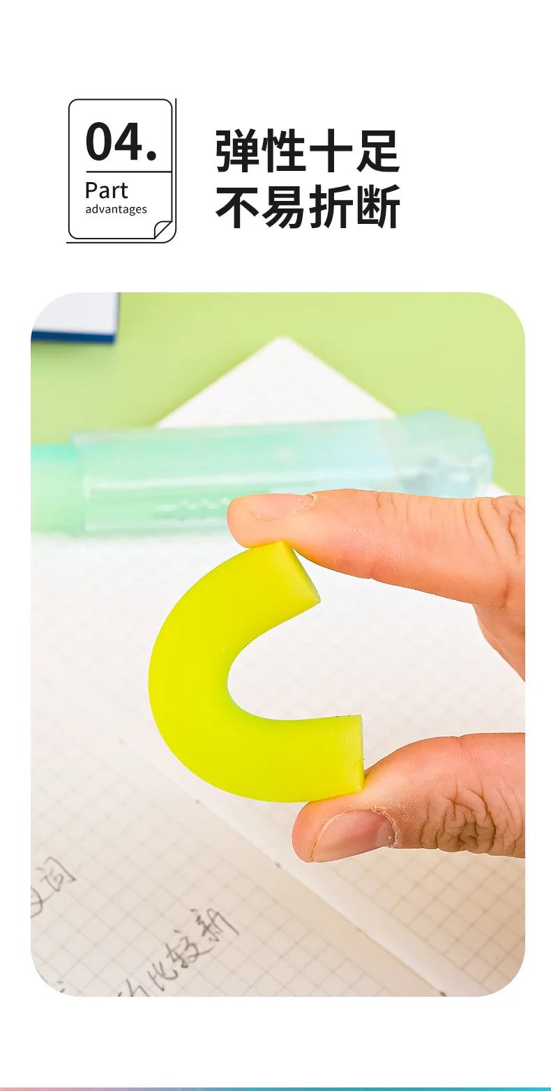 Kawaii Eraser Portable Eraser Clean Without Crumbs Cat Kawaii Stationery Kids School Supplies