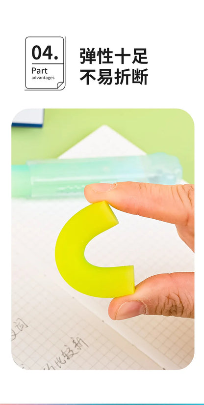 Kawaii Eraser Portable Eraser Clean Without Crumbs Cat Kawaii Stationery Kids School Supplies