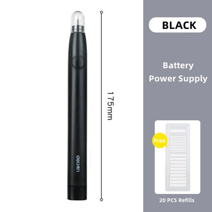 Deli Adjustable Electric Eraser for Sketch Drawing Erasing Writing with Rubber Refills Electric Rubber Pen School Pencil Eraser