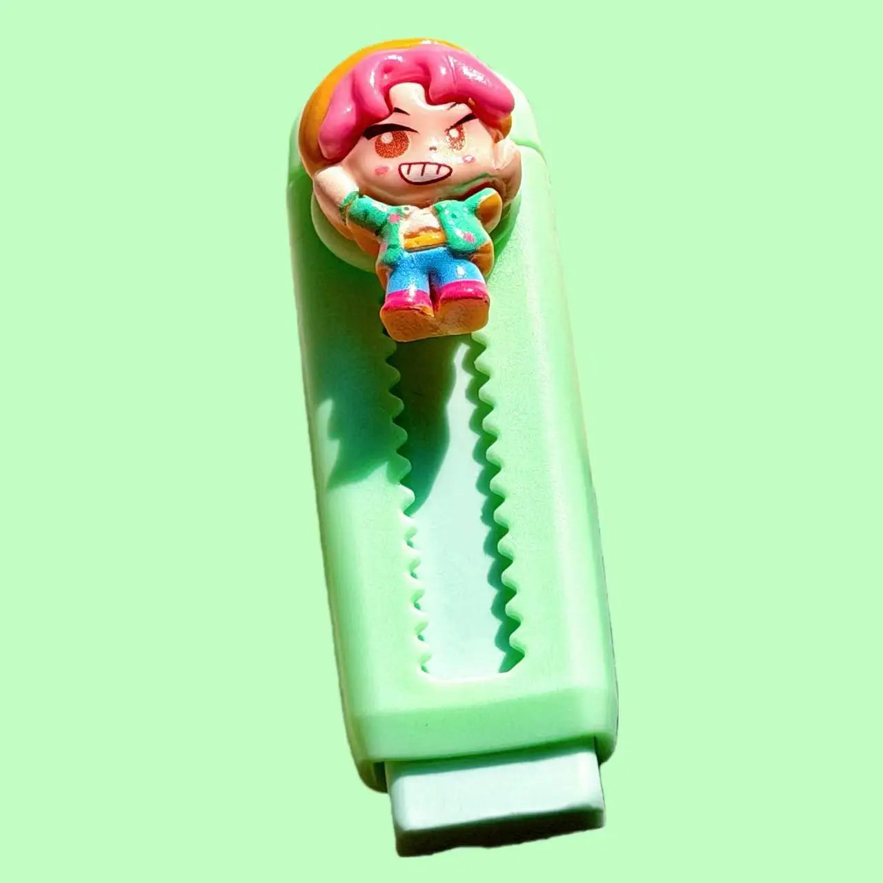 Creative Cartoon 2B Pencil Eraser Clean and Mess Free Student Exam Office Sketch Soft Eraser for Kids