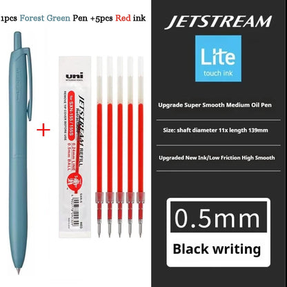 New Uni Jetstream Ballpoint Pen Lite Touch Ink Anti-slip Ultra Smooth Quiet Writing Gel Pens Limited Quality Japanese Stationery