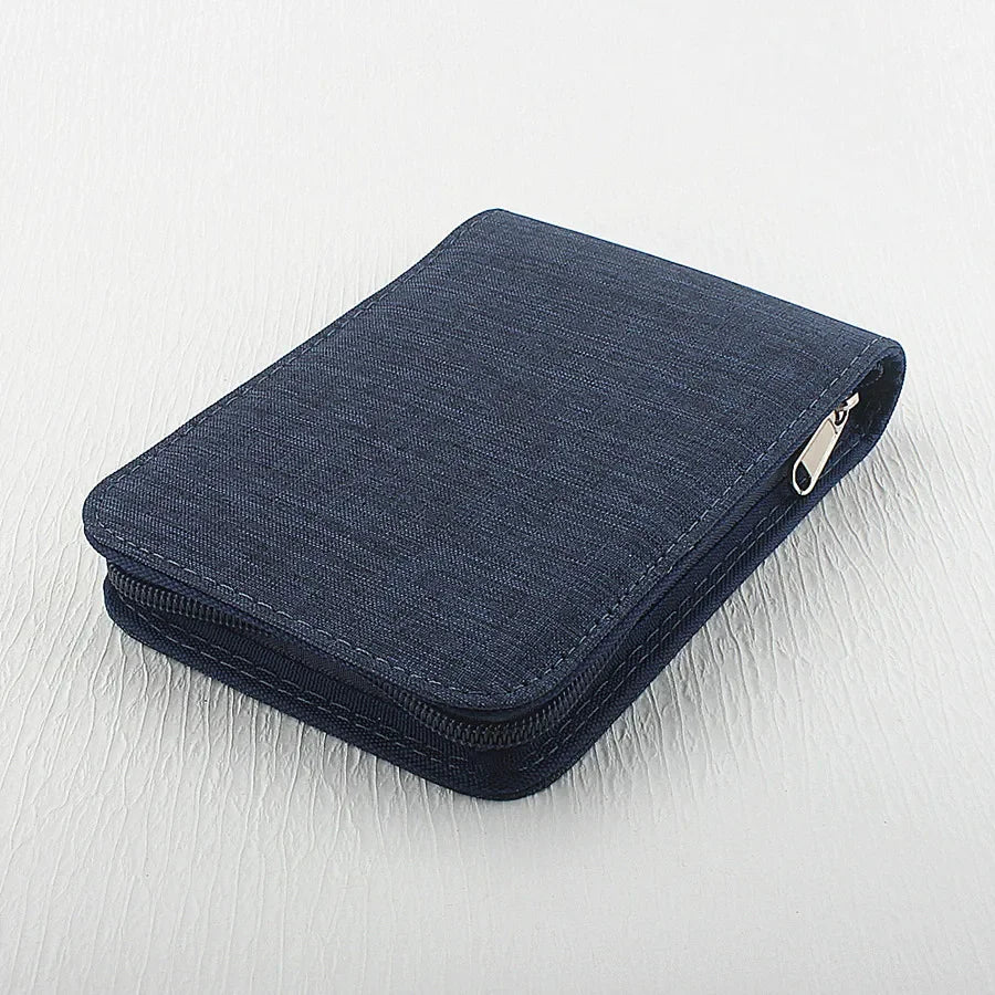 48 /24/10 Slots Zipper Pen Case Jinhao 10 Retractable Press Fountain Pen Pencil Pouch Bag Canvas Case