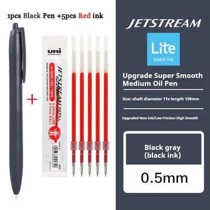 New Uni Jetstream Ballpoint Pen Lite Touch Ink Anti-slip Ultra Smooth Quiet Writing Gel Pens Limited Quality Japanese Stationery