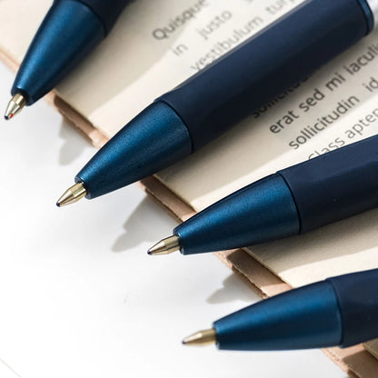 DELI Ballpoint Pens 0.7 mm Smooth Writing Signing Ball Pen Black Blue Office School Stationery