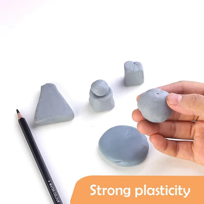 1pcs Soft Plasticity Erasers Kneaded Rubber for Blending Highlighting Shading Smooth Sketching Drawing Tools for Artists Student