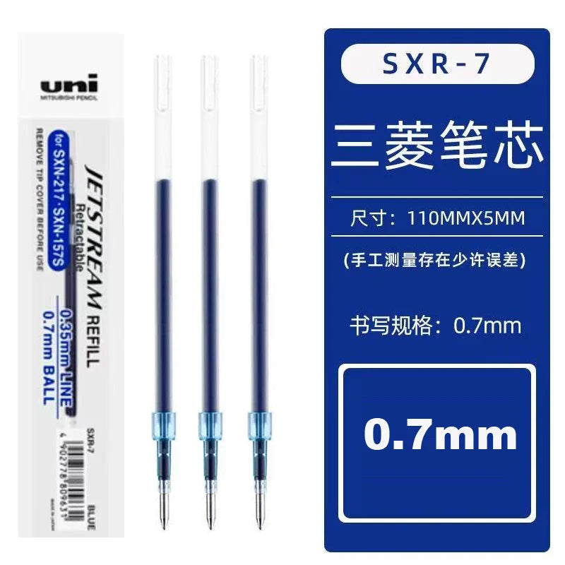 New Color Japanese UNI Ballpoint Pen SXN-150 Gel Pen Student Stationery Jetstream 0.38/0.5/0.7mm Business Office Signature