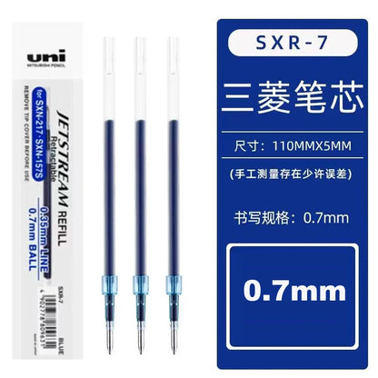 New Color Japanese UNI Ballpoint Pen SXN-150 Gel Pen Student Stationery Jetstream 0.38/0.5/0.7mm Business Office Signature