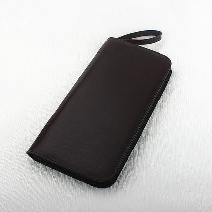 PU Leather Pen Storage Case for 10 24 36 48 Pens Waterproof Holder Organizer