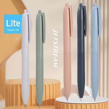 New Uni Jetstream Ballpoint Pen Lite Touch Ink Anti-slip Ultra Smooth Quiet Writing Gel Pens Limited Quality Japanese Stationery