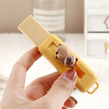 Kawaii Stationery Aesthetic stationery Office supplies school items Gift for kids Eraser Cute Capybara Eraser funny Rubber