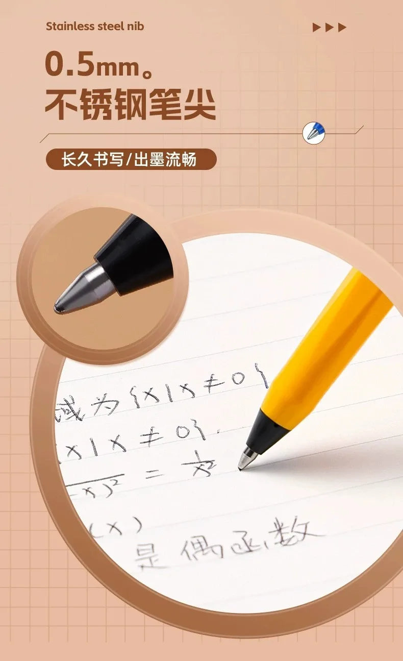 Schneider 505F Ballpoint Pen 6.5g Lightweight Rod Tricolor Fast-dry Non-stop Ink Business Signatory Pens Study Office Stationery