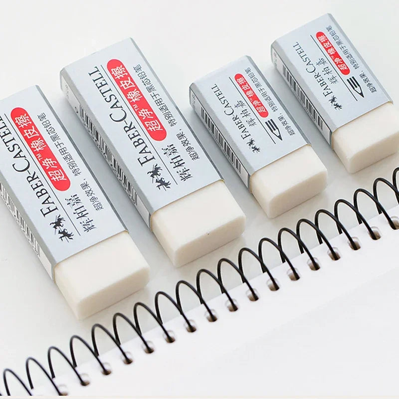 Faber Castell Pencil Eraser Strong Wipe Super Clean Dust Free Rubber for Drawing/Sketch Painting Erasers Art Stationery Supplies