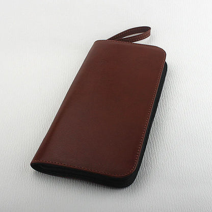 PU Leather Pen Storage Case for 10 24 36 48 Pens Waterproof Holder Organizer