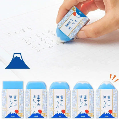 Plus Fujisan Rubber Eraser Limited Edition From Japan Student Friendly Minimal Dust Effort Saving Popular Among Internet Users